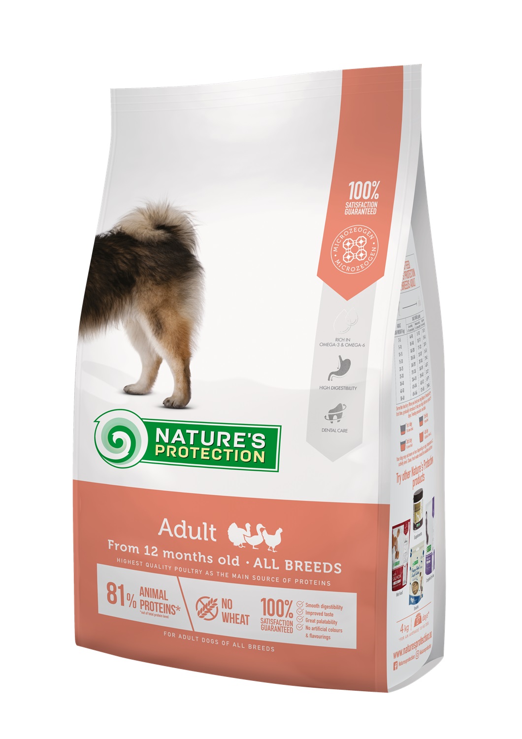 Nature's Protection Adult Poultry dog food